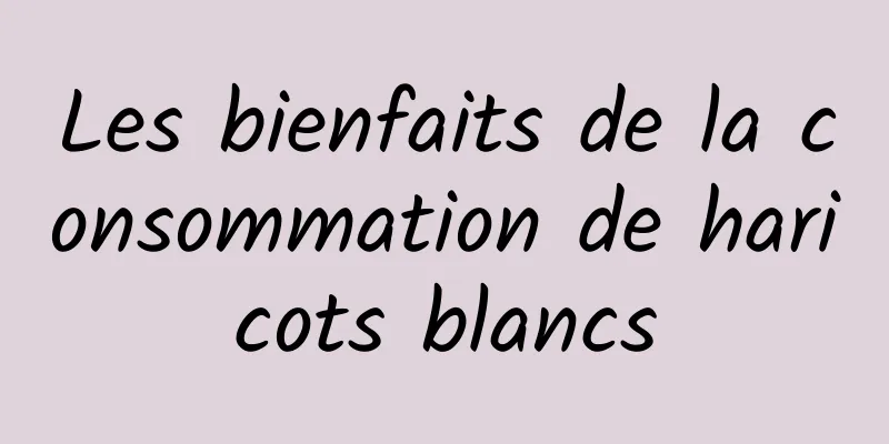 Les bienfaits de la consommation de haricots blancs