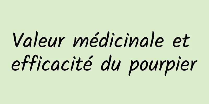 Valeur médicinale et efficacité du pourpier