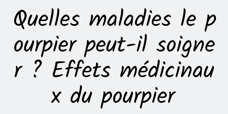 Quelles maladies le pourpier peut-il soigner ? Effets médicinaux du pourpier