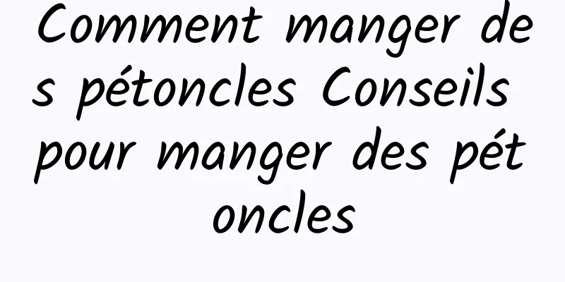 Comment manger des pétoncles Conseils pour manger des pétoncles