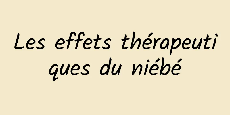 Les effets thérapeutiques du niébé