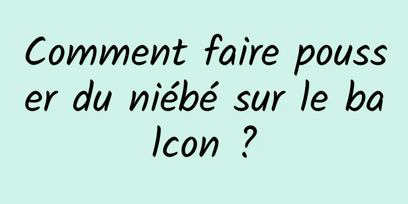 Comment faire pousser du niébé sur le balcon ?