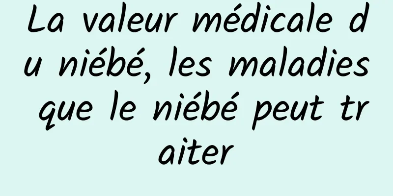 La valeur médicale du niébé, les maladies que le niébé peut traiter