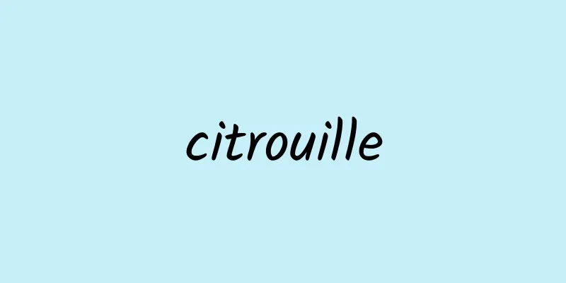 citrouille