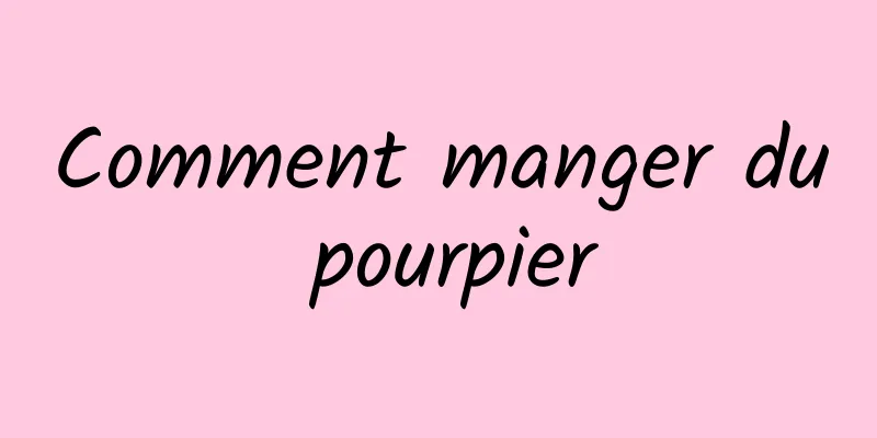 Comment manger du pourpier