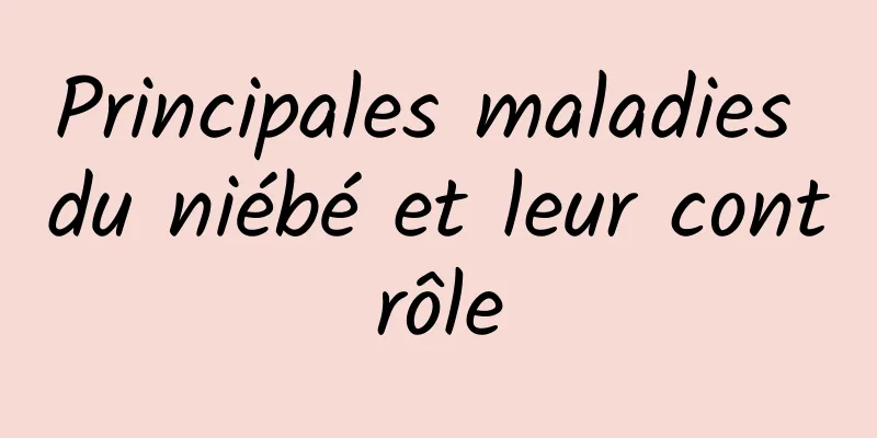 Principales maladies du niébé et leur contrôle