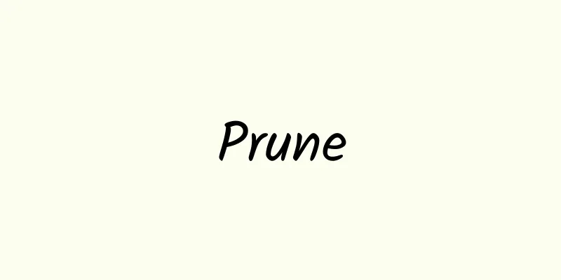 Prune