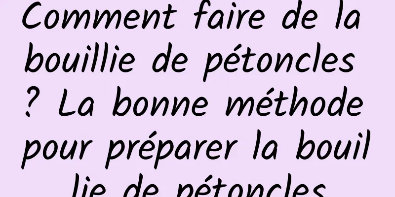 Comment faire de la bouillie de pétoncles ? La bonne méthode pour préparer la bouillie de pétoncles