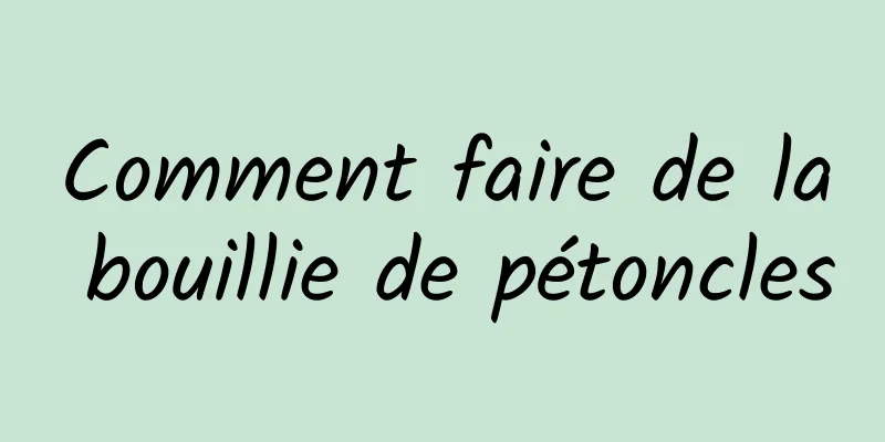 Comment faire de la bouillie de pétoncles