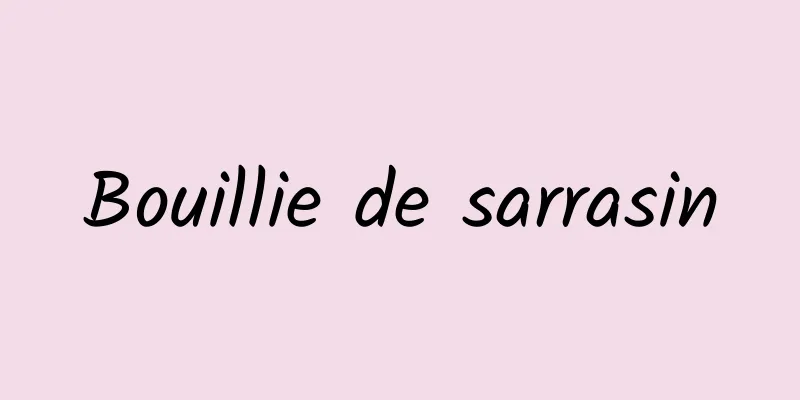 Bouillie de sarrasin