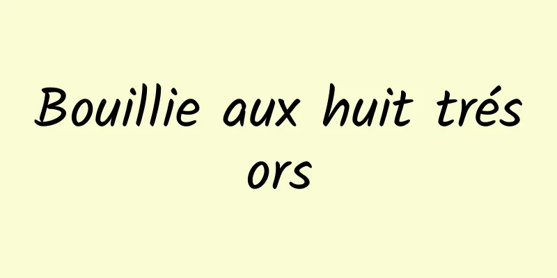 Bouillie aux huit trésors