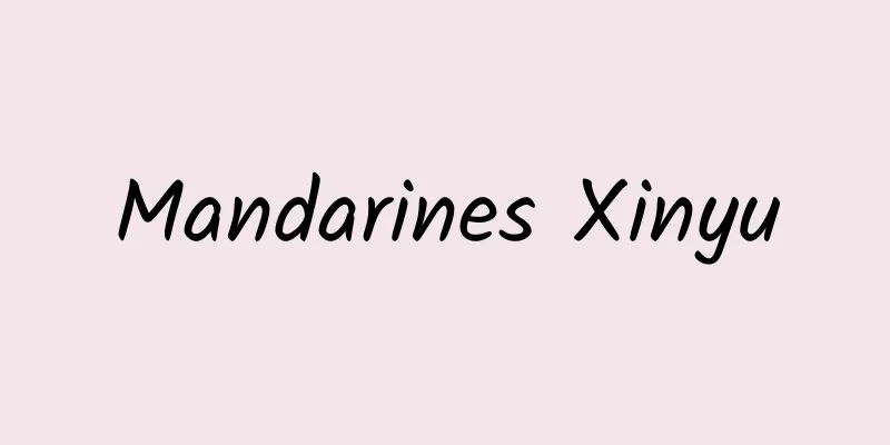 Mandarines Xinyu