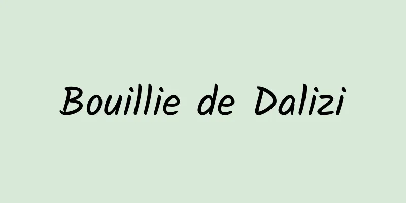 Bouillie de Dalizi