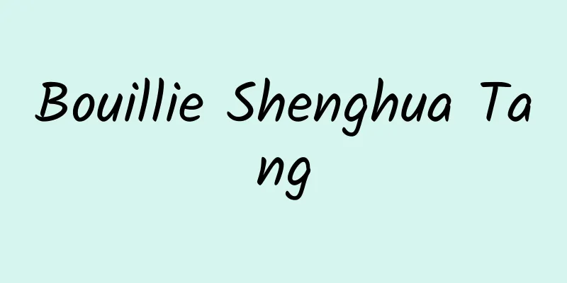 Bouillie Shenghua Tang