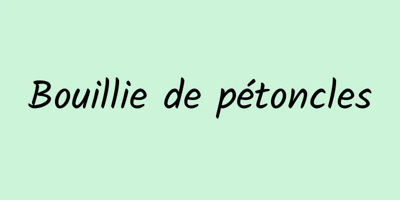 Bouillie de pétoncles