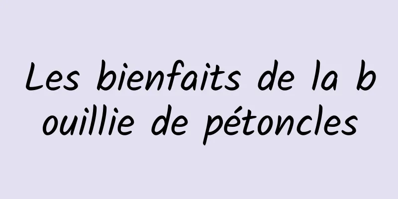 Les bienfaits de la bouillie de pétoncles