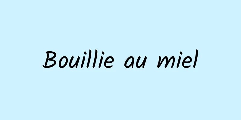 Bouillie au miel