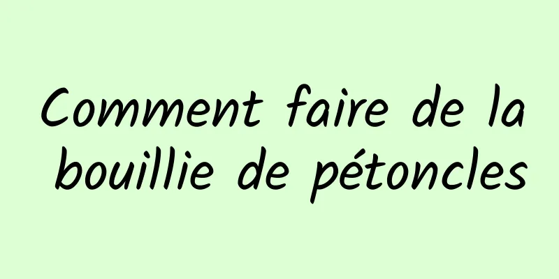 Comment faire de la bouillie de pétoncles