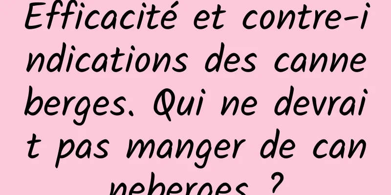 Efficacité et contre-indications des canneberges. Qui ne devrait pas manger de canneberges ?