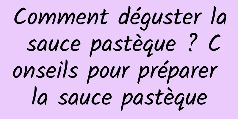 Comment déguster la sauce pastèque ? Conseils pour préparer la sauce pastèque