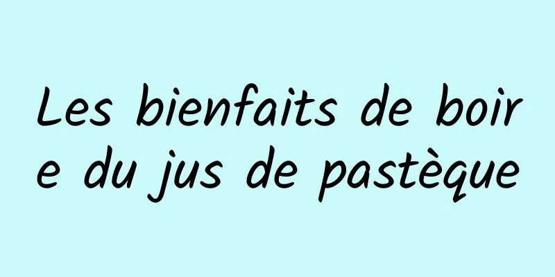 Les bienfaits de boire du jus de pastèque