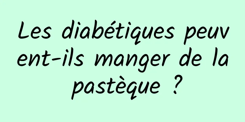 Les diabétiques peuvent-ils manger de la pastèque ?