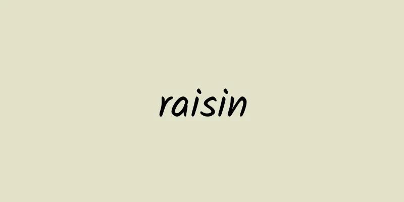 raisin