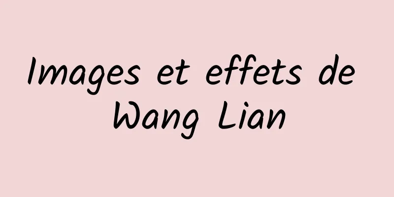 Images et effets de Wang Lian