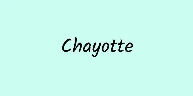 Chayotte