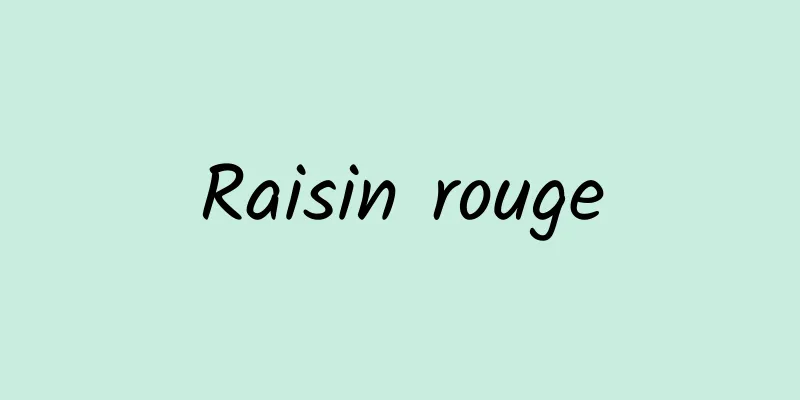 Raisin rouge