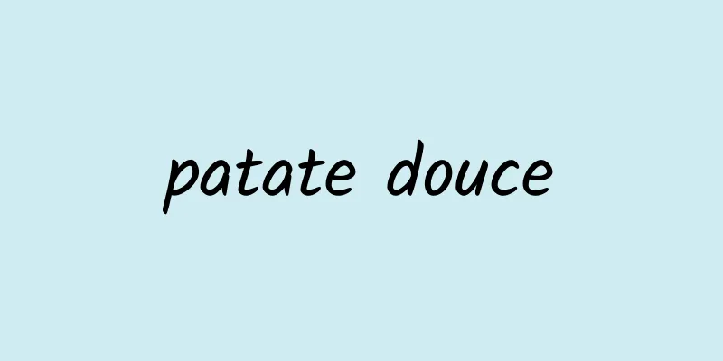 patate douce