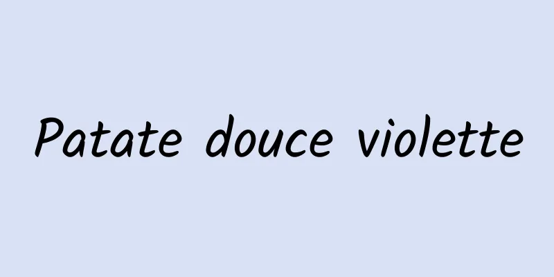 Patate douce violette