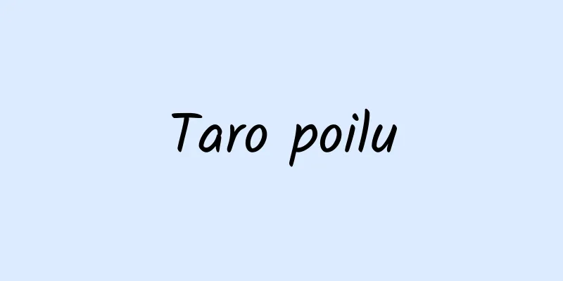 Taro poilu