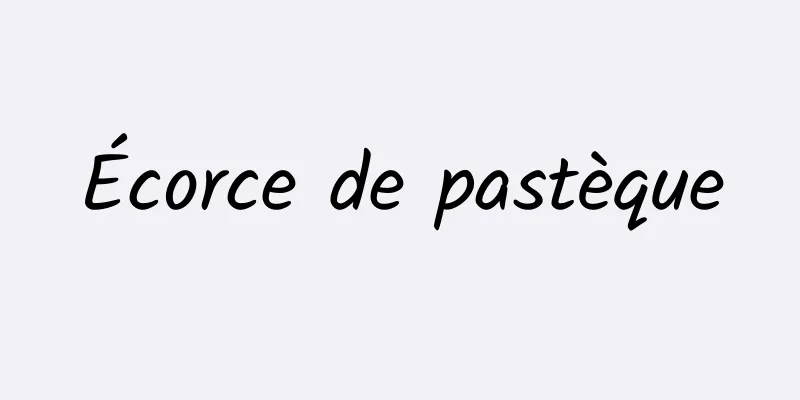 Écorce de pastèque