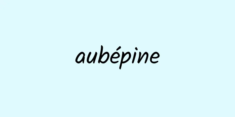 aubépine