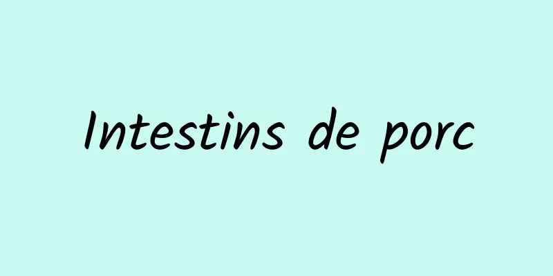 Intestins de porc