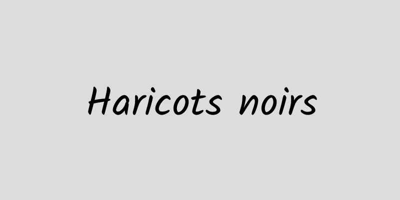 Haricots noirs